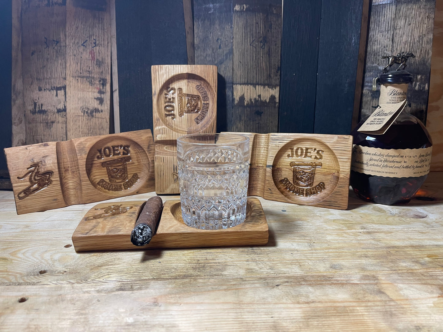 Bourbon Barrel Cigar Rest