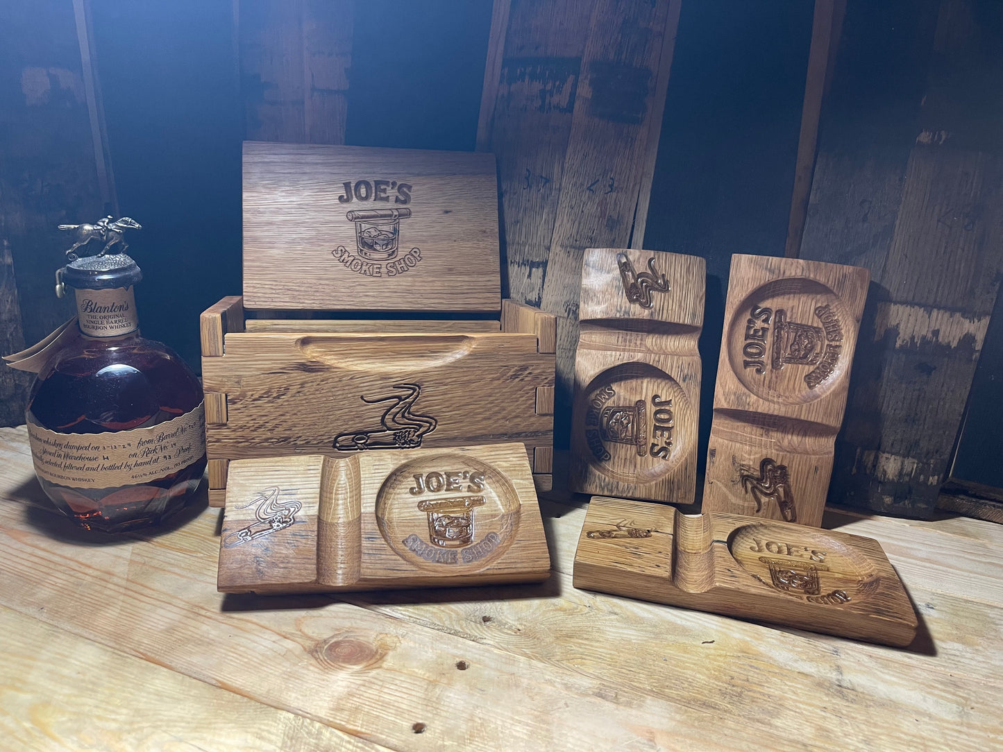 Bourbon Barrel Cigar Rest + a BADASS BOX!!!